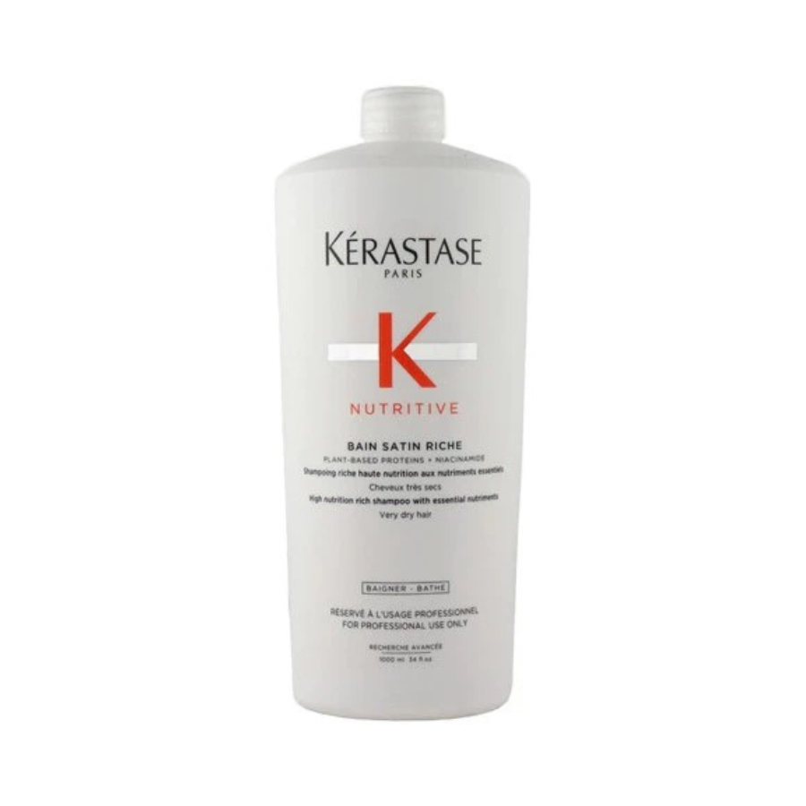 Kérastase Nutritive Bain Satin Riche Shampoo 1l – MS Hair Cosmetics Kérastase Nutritive Bain Satin Riche Shampoo 1l – MS Hair Cosmetics