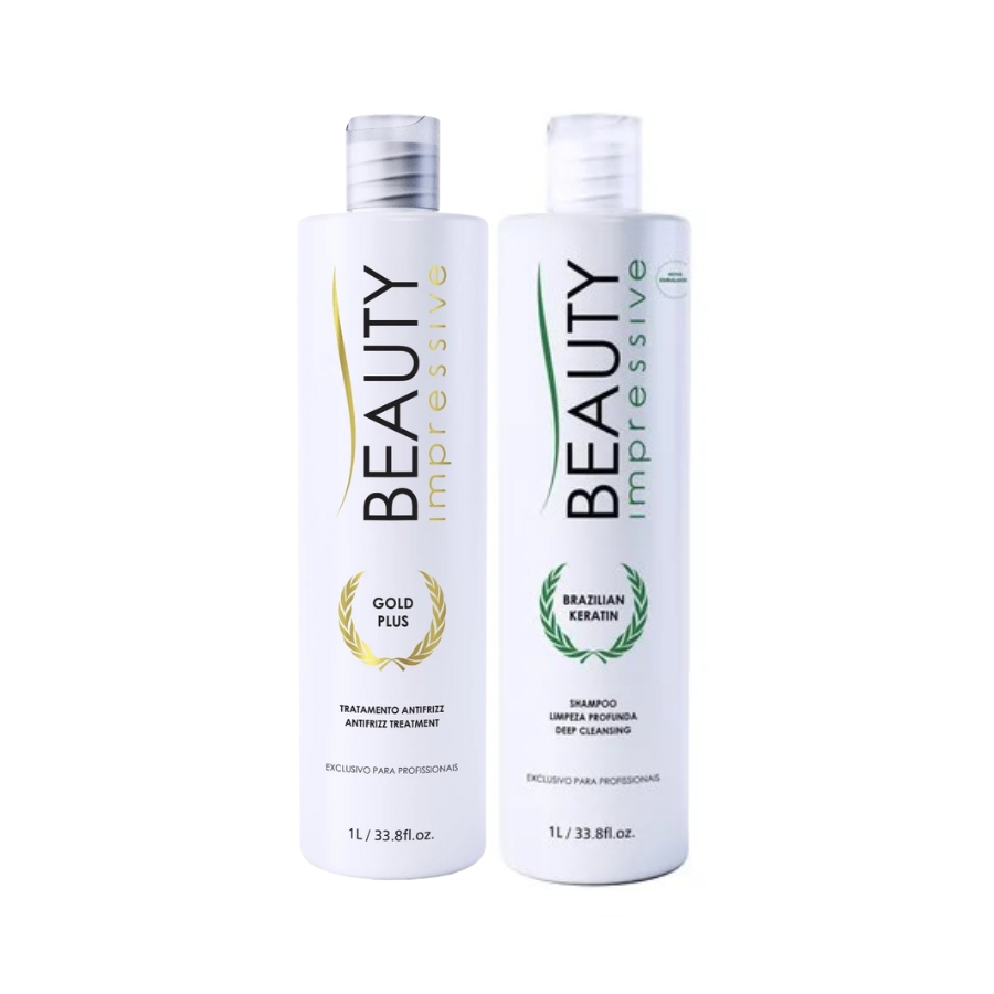 Beauty Impressive Gold Plus – Tratamento Anti Frizz Alisante