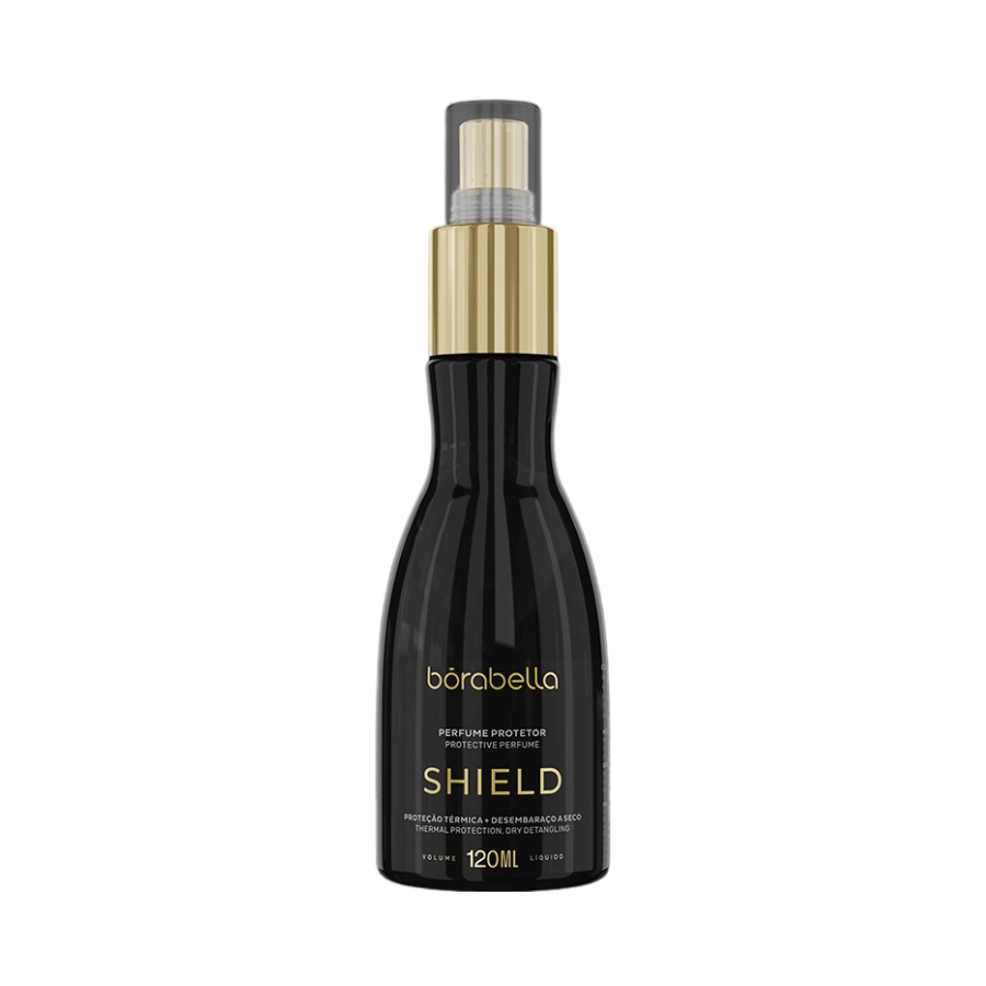 Borabella Shield Perfume e Protetor Térmico 120ml – Leveza, Brilho e Proteção Diária