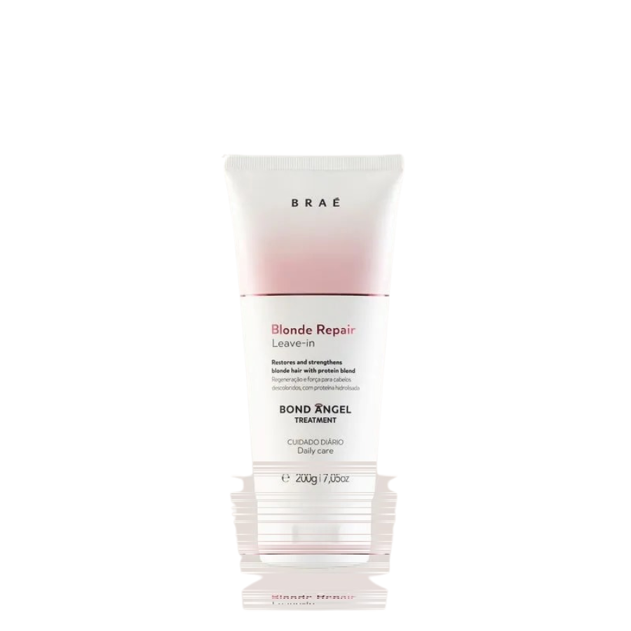 Braé Blonde Repair Leave-In de Tratamento 200ml — Proteção Térmica + Nutrição + Anti-Frizz