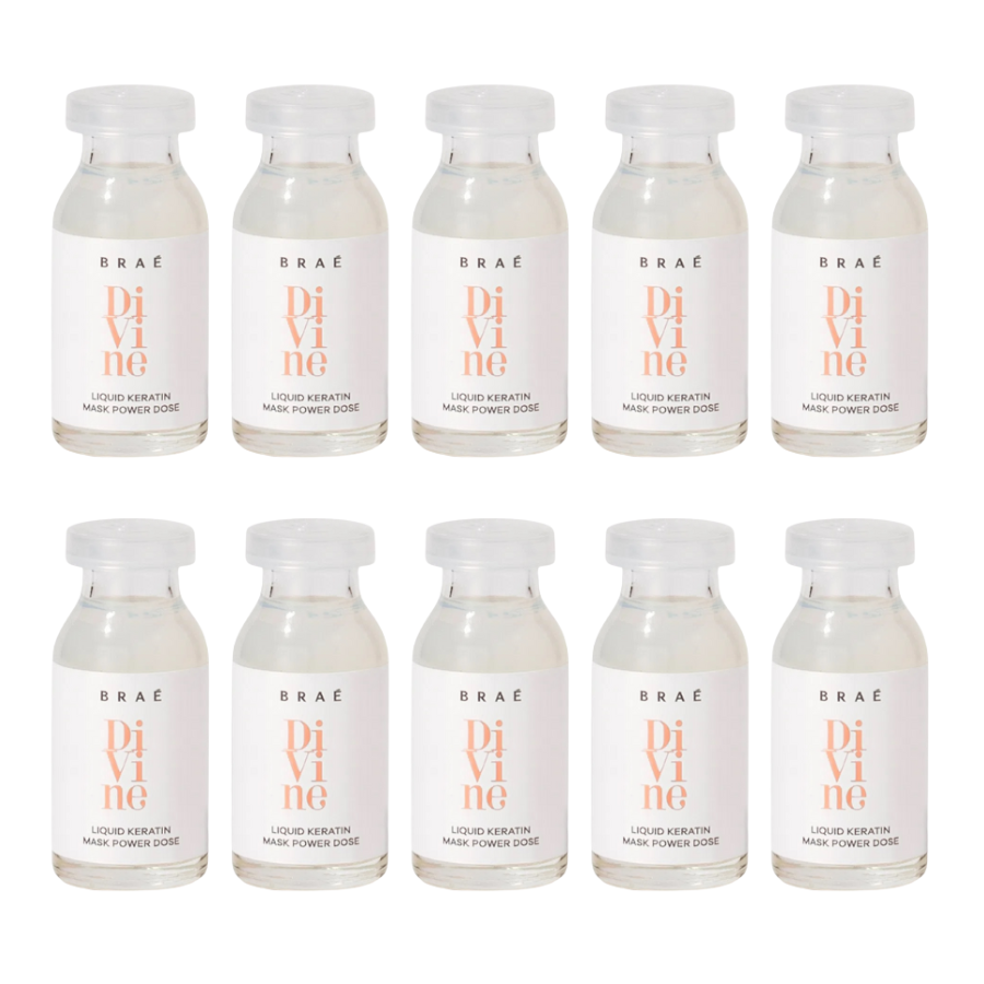Braé Divine Ampola de Tratamento 13ml – Reparação Imediata e Brilho Intenso