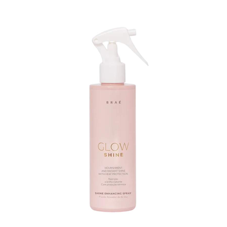 Braé Glow Shine – Fluído Ativador de Brilho 200ml - Proteção Térmica + Anti-Frizz