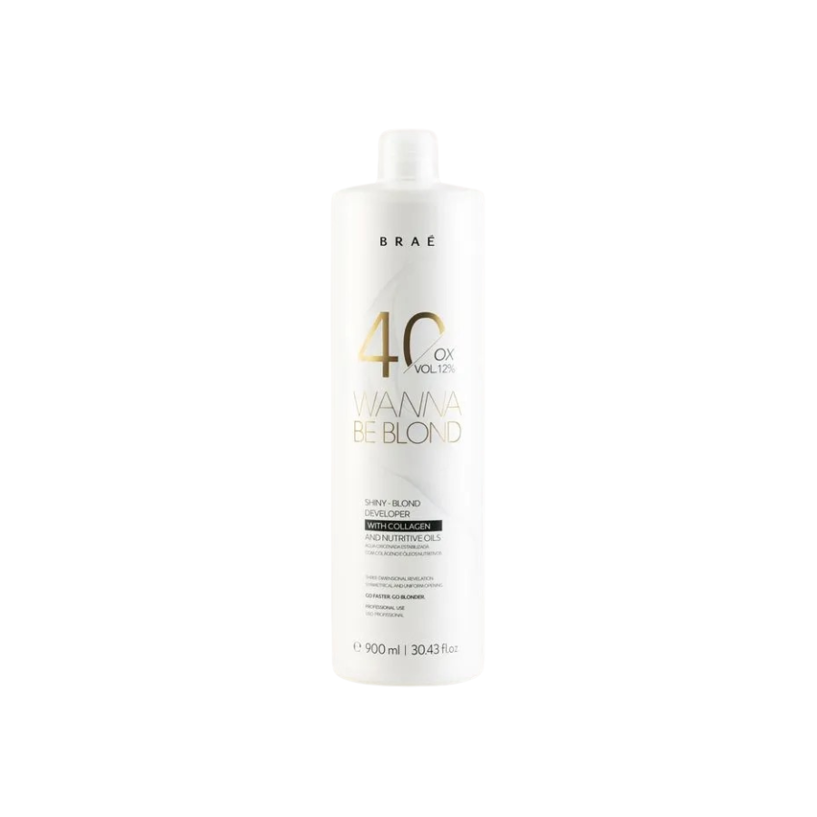 Braé Wanna Be Blond OX 900ml — Emulsão Reveladora