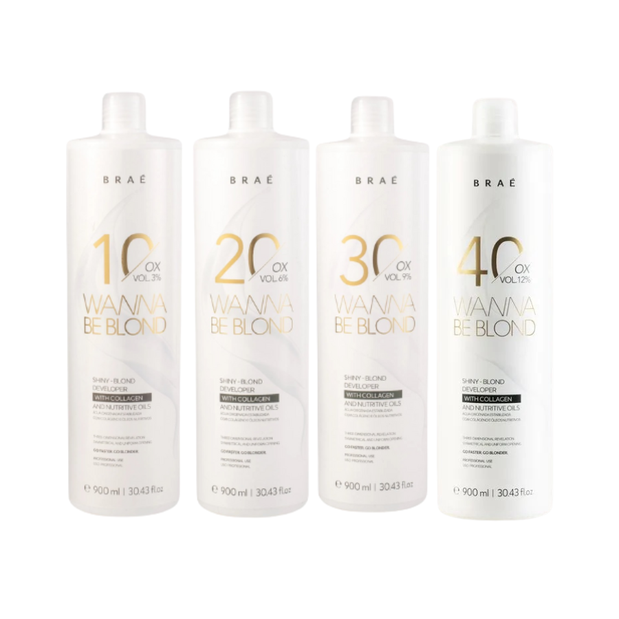 Braé Wanna Be Blond OX 900ml — Emulsão Reveladora