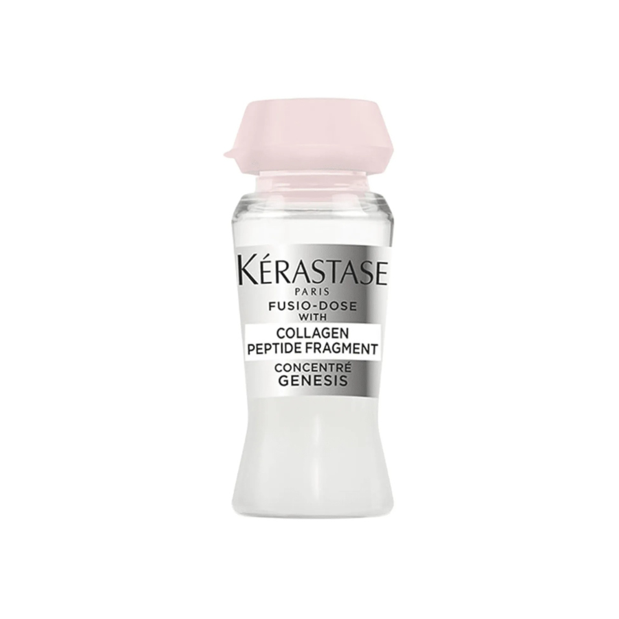 Kérastase Ampola Fusio-Dose Genesis Collagen Peptide Fragment 12ml - Força, resistência e nutrição profunda