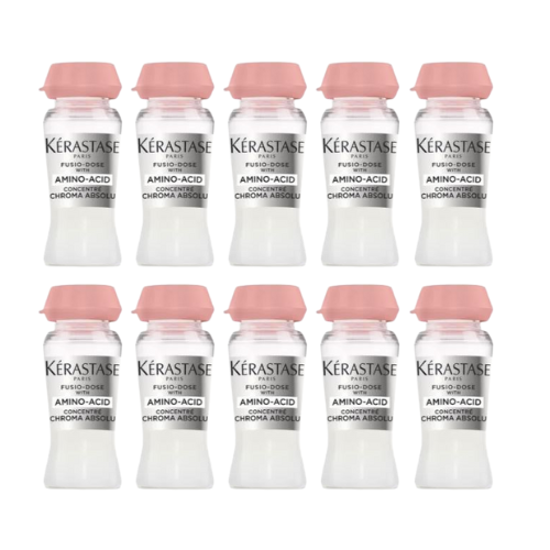 Kérastase Ampola Fusio-Dose Concentré Chroma Absolu 12ml - Cabelos coloridos os com mechas