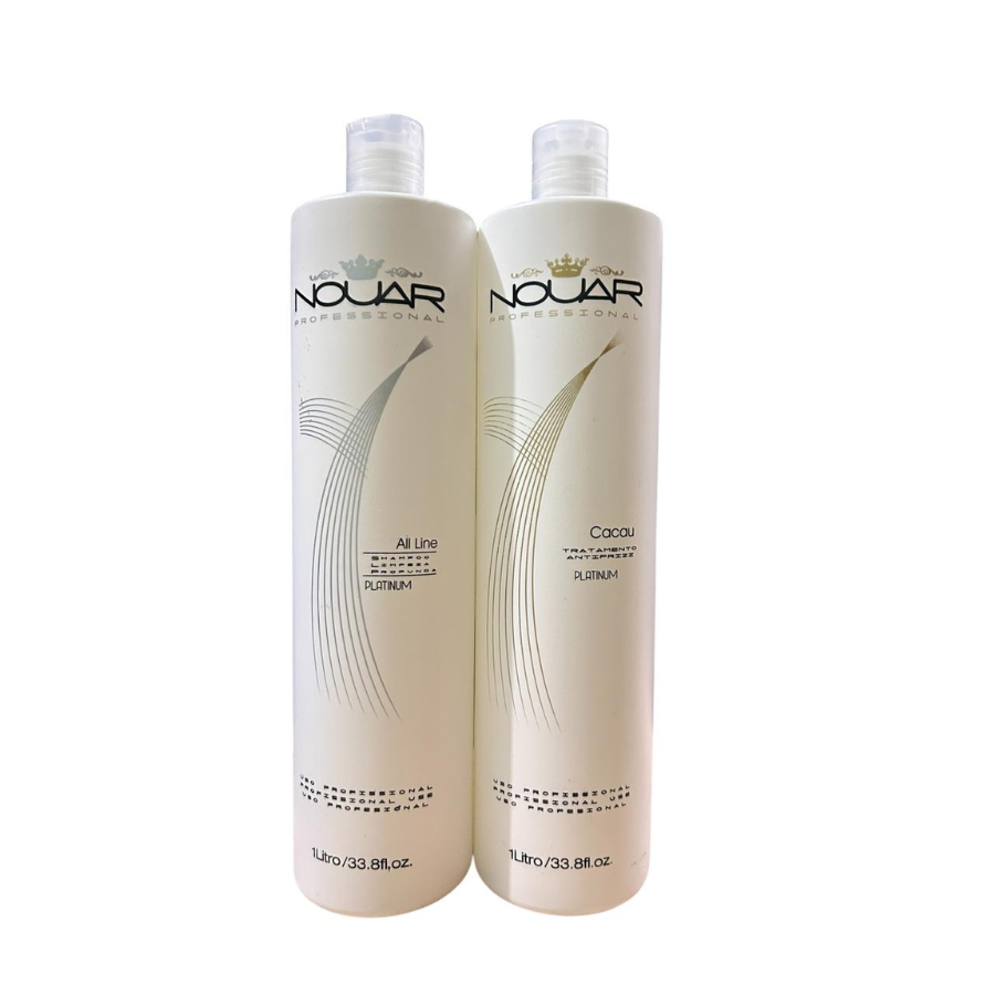 Nouar Cacau Platinum – Tratamento Alisante Anti Frizz