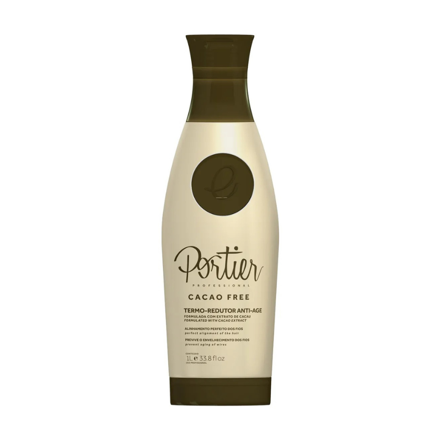 Portier Cacao Free 1L – Tratamento Alisante Orgânico com Óleos Naturais