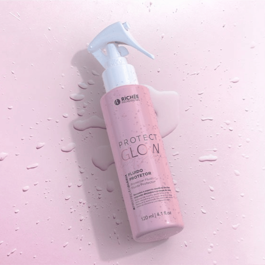 Richée Protect Glow 120ml – Fluido de Proteção Térmica e Reconstrução para Fios Danificados
