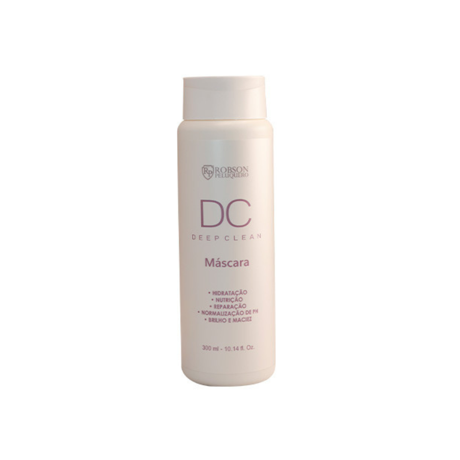 Robson Peluquero Máscara Gloss Deep Clean 300ml - Restauração intensa e tratamento pré e pós-química