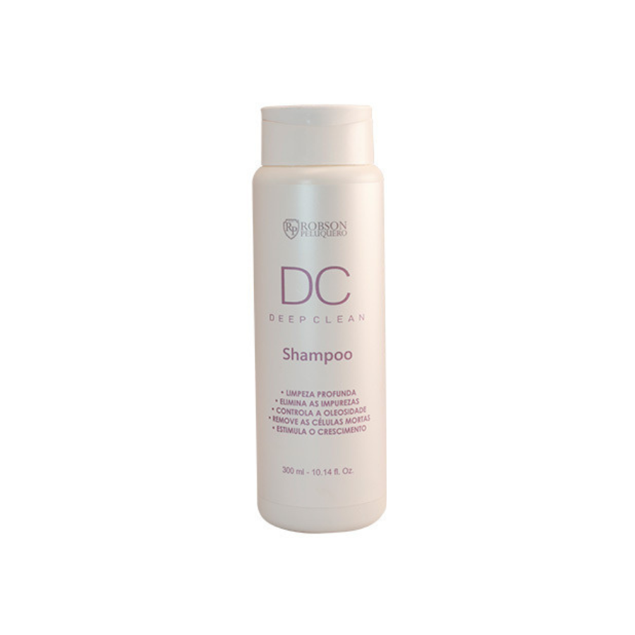 Robson Peluquero Shampoo Detox Deep Clean 1L - Limpeza profunda com suavidade e equilíbrio