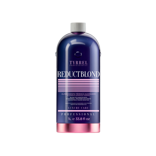 Tyrrel Reduct Blond 1L – Alinhamento Térmico com Efeito Matizador para Cabelos Loiros