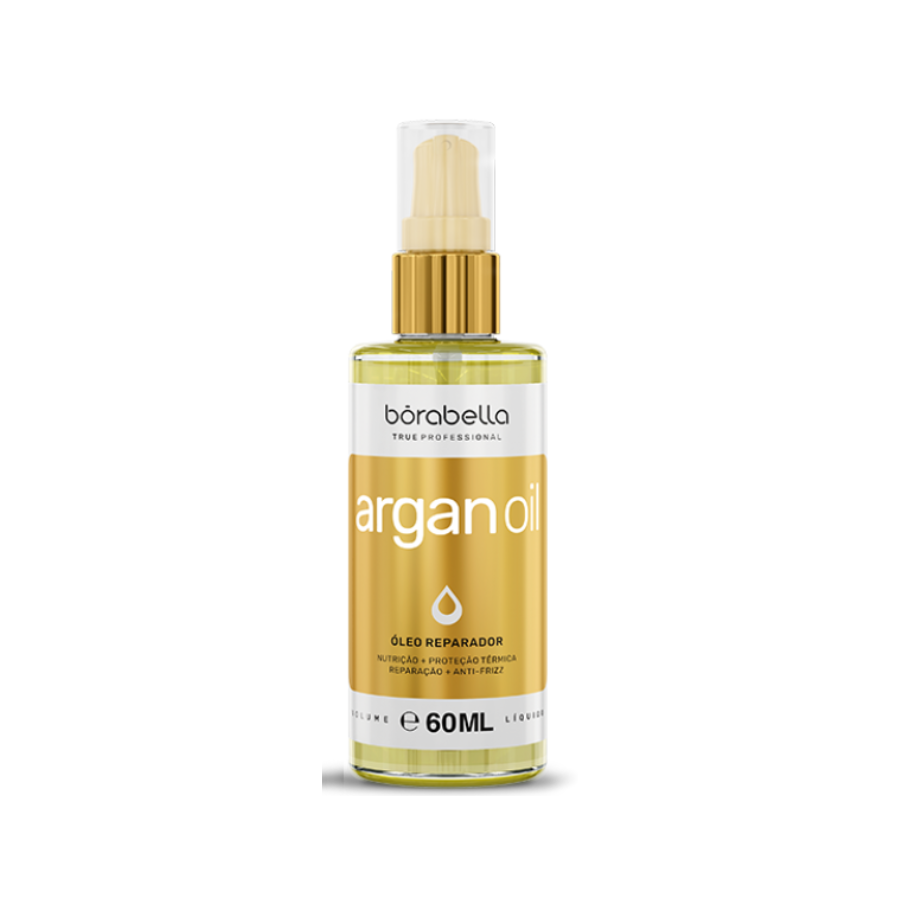 Borabella Óleo de Argan e Macadâmia 60ml reparador de pontas