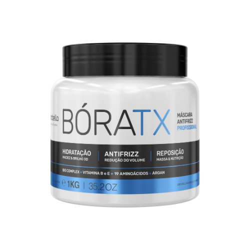 Borabella Boratx 1kg – Alinhamento Capilar, Hidratação Intensa e Reposição de Massa
