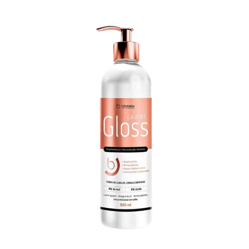Borabella CauterGloss 500ml – Espelhamento & Blindagem Cuticular