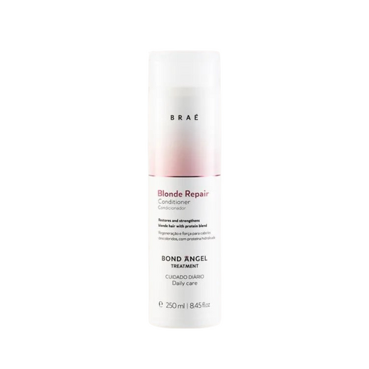 Braé Blonde Repair Condicionador 250ml — Hidratação Profunda, Selagem das Cutículas & Desembaraço Imediato