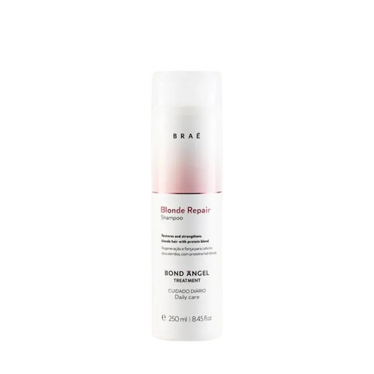 Braé Blonde Repair – Shampoo 250ml - Loiros Fortes, Macios e Luminosos