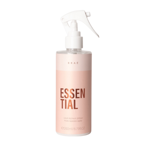 Braé Essential Spray Finalizador Reparador 260ml - Brilho absoluto, proteção térmica e hidratação intensa