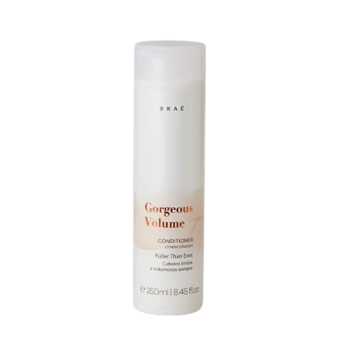 Braé Gorgeous Volume Condicionador 250ml – Volume, Força e Brilho em Cada Fio