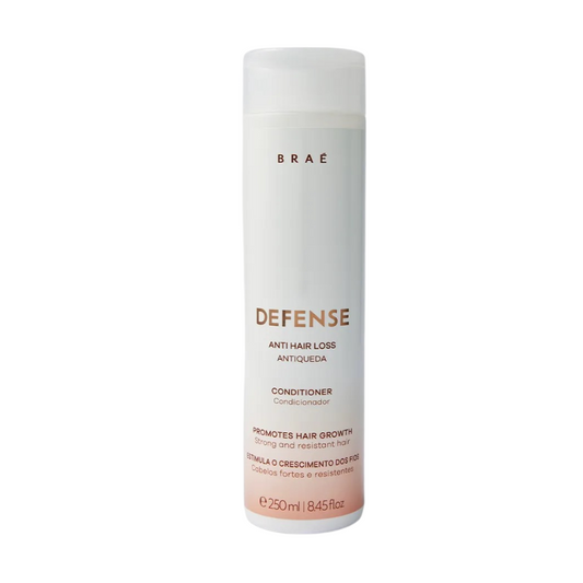 Braé Defense Condicionador Antiqueda 250ml - Fortalece e Dá Volume aos Fios