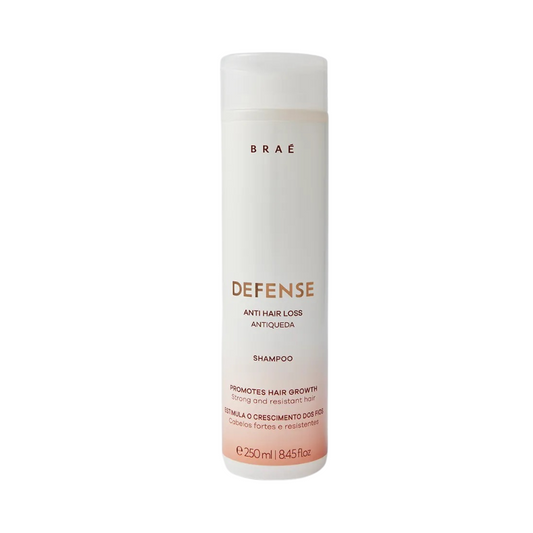 Braé Defense Shampoo Antiqueda 250ml - Estimula Crescimento e Fortalece os Fios
