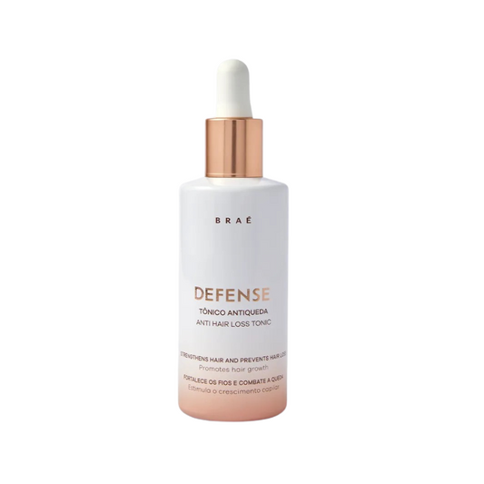 Braé Defense Tônico Antiqueda 60ml – Crescimento Capilar e Fios Mais Densos