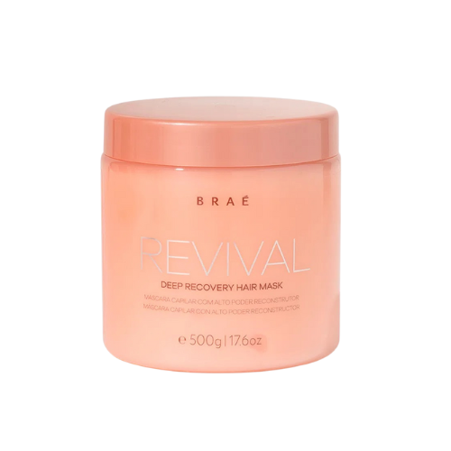 Braé Revival Máscara Reconstrutora 500g – Recuperação Intensa em Minutos