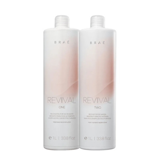 Braé Revival Kit One Two 1L – Reconstrução Profunda e Imediata