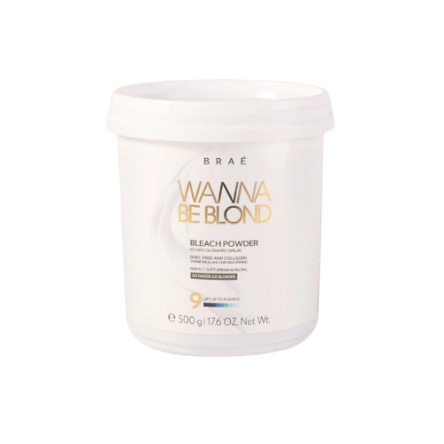 Braé Wanna Be Blond – Pó Descolorante 500g (até 9 tons)
