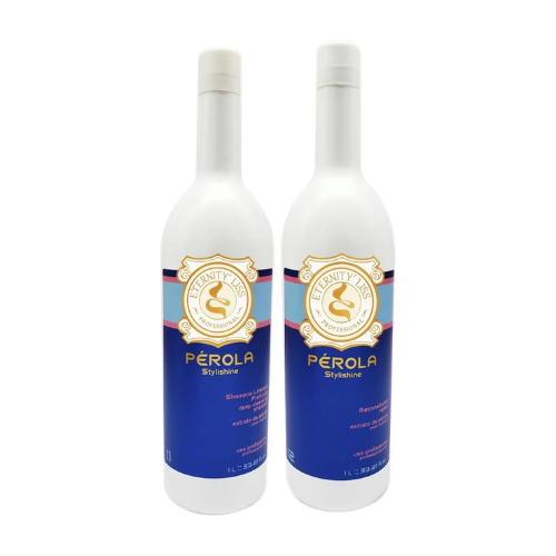 Eternity Liss Pérola Stylishine | Tratamento Alisante Térmico Profissional 2x1L