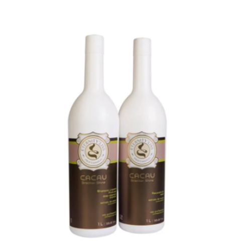 Eternity Liss Cacau Brazilian Shine | Tratamento Alisante Térmico Profissional 2x1L