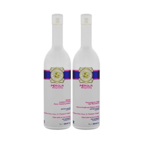 Eternity Liss Pérola Orgânica Stylishine | Tratamento Alisante Térmico Profissional 2x1L
