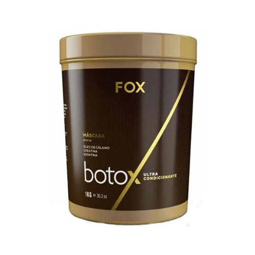 Fox Redutor de Volume Ultra Condicionante | Máscara Restauradora Profissional 1kg
