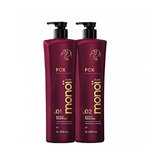 Fox Btox Monoi | Redução de Volume e Reparação Capilar Profunda