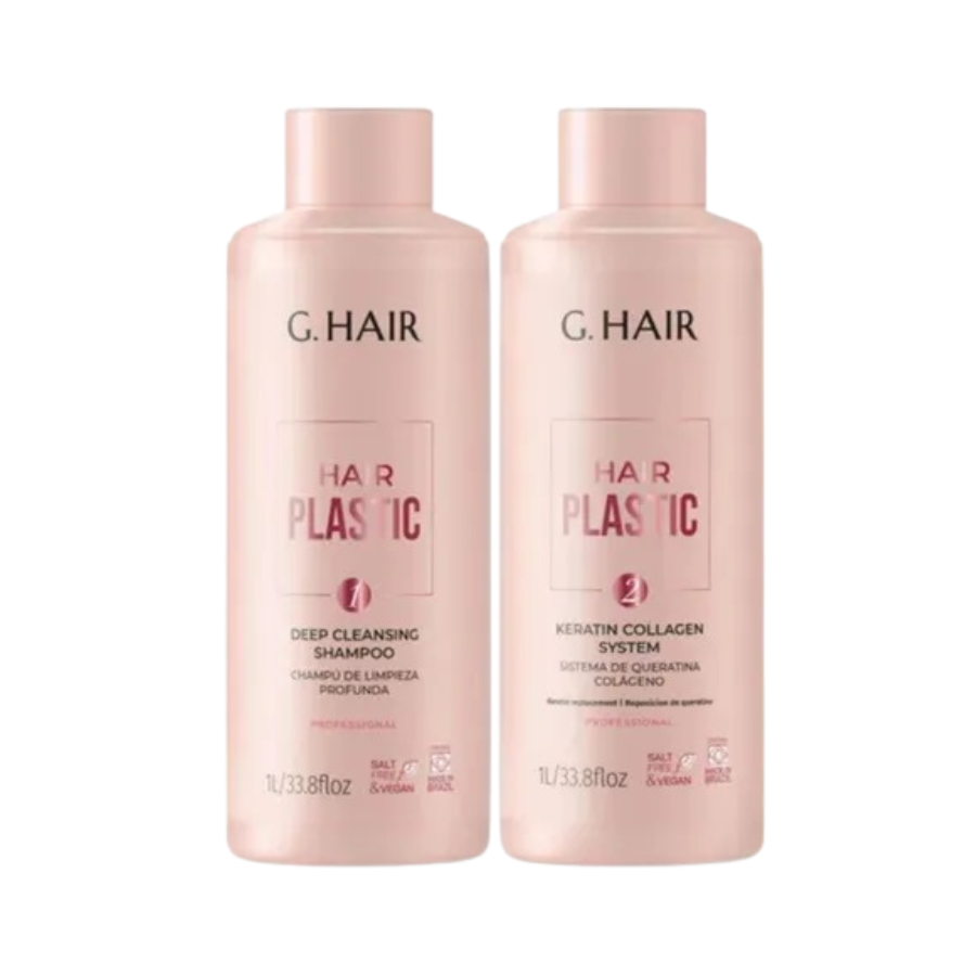 G.Hair Hair Plastic – Plástica Capilar de Alto Impacto com Queratina e Óleo de Argan