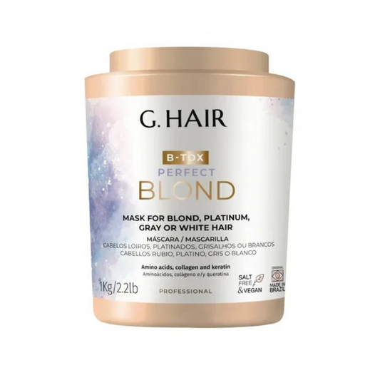 G.Hair Perfect Blond Btox Redutor de Volume Desamarelador 1kg