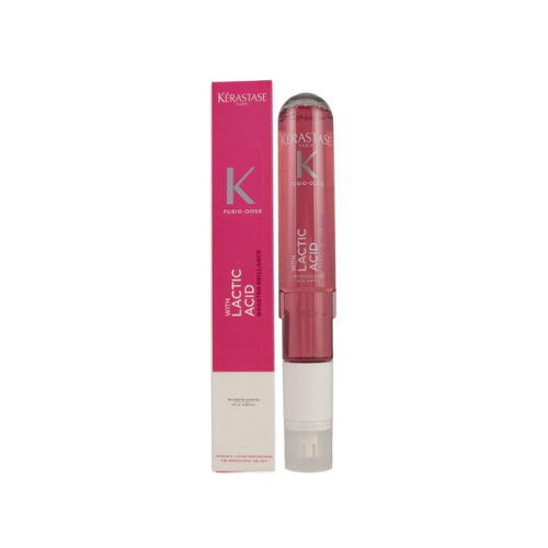Kérastase Fusio-Dose Booster Brillance Lactic Acid 120ml – Brilho Intenso, Selagem da Fibra e Tratamento Pós-Coloração