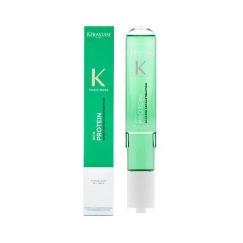 Kérastase  Booster Reconstrutor Fusio-Dose Com Proteína 120ml – Cabelos Fortes e Sem Quebra
