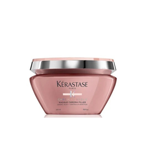 Kérastase Máscara Chroma Absolu Chroma Filler 200g – Tratamento Anti-Porosidade para Cabelos Coloridos Médios a Grossos