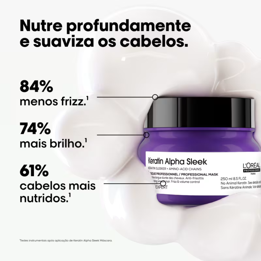 L'Oréal Professionnel Keratin Alpha Sleek — Máscara Capilar