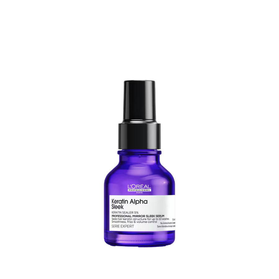 L'Oréal Professionnel Keratin Alpha Sleek — Sérum Mirror 50ml Proteção Térmica 230°C