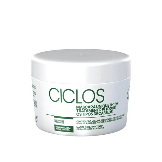 Portier Ciclos Unique 250g – Hidratação, Fortalecimento e Brilho com Baobá