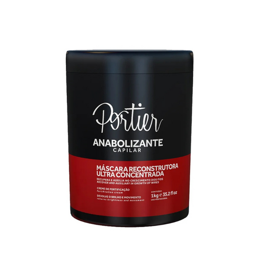 Portier Anabolizante Capilar – Máscara de Fortificação e Hidratação 1kg