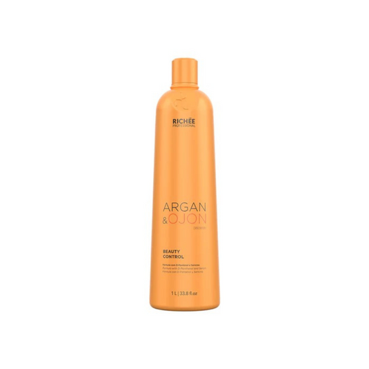 Richée Argan e Ojon Beauty Control 1L – Tratamento Profissional Disciplinante com Brilho Intenso