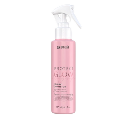 Richée Protect Glow 120ml – Fluido de Proteção Térmica e Reconstrução para Fios Danificados