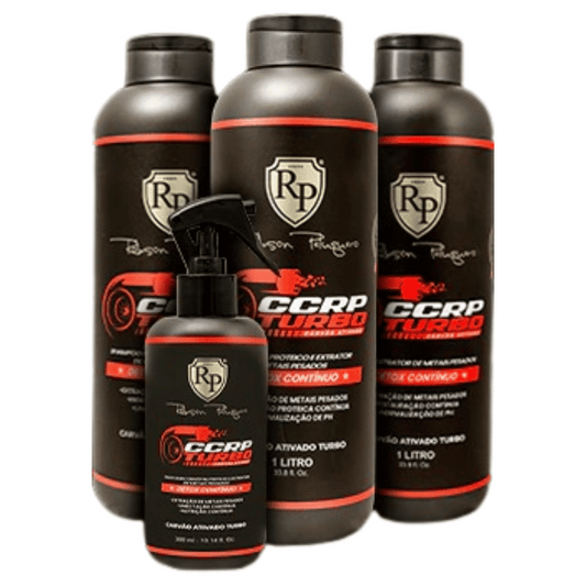 Robson Peluquero CCRP Turbo 1L – Kit 4 Passos Detox + Reconstrução