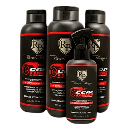 Robson Peluquero CCRP Turbo 500ml – Kit 4 Passos Detox + Reconstrução