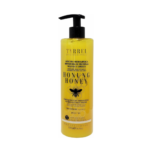 Tyrrel Honung Honey Máscara Hidrolipídica 500g – Reconstrução, Nutrição e Revitalização Capilar