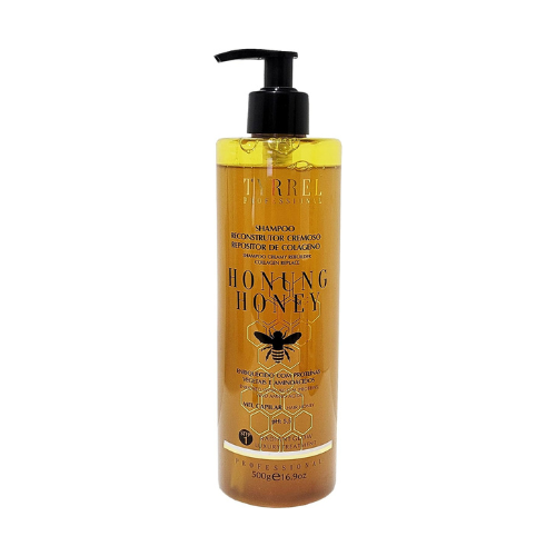 Tyrrel Honung Honey Shampoo Reconstrutivo 500g – Limpeza Suave e Revitalização Profunda